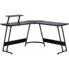 Комп'ютерний стіл GT Racer T-1741 Black (T-1741 (130x130x45x73) Black)