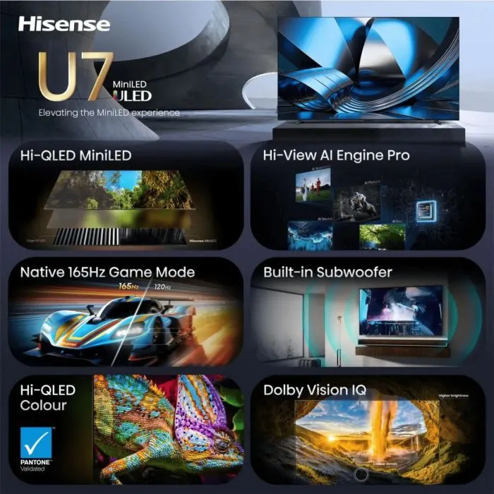 Телевизор Hisense 100U7SE изображение 2