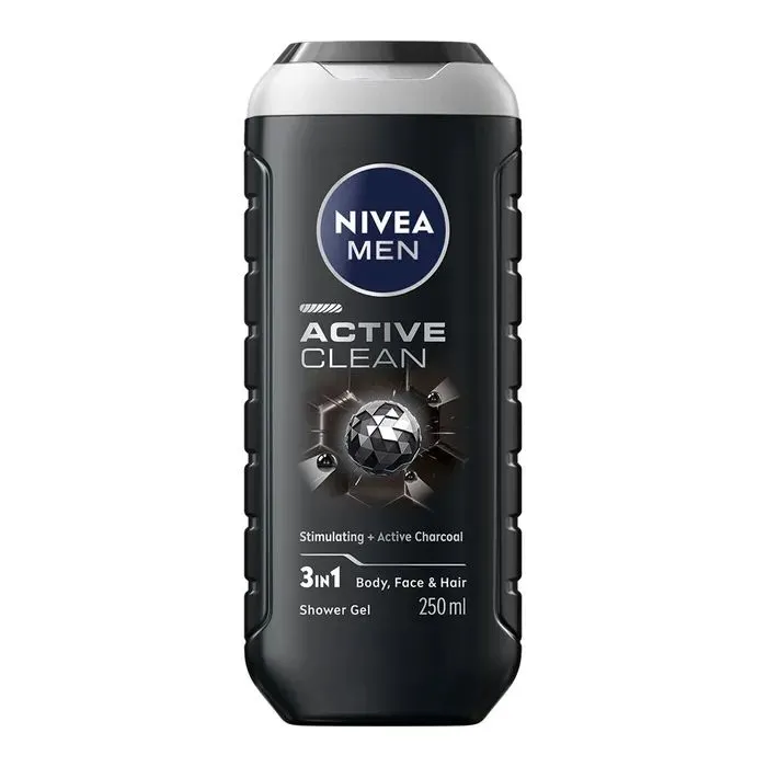 Гель для душа Nivea MEN Active Clean Shower Gel 250 мл (5900017042435)
