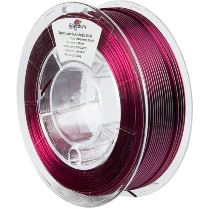 Пластик для 3D-принтера Spectrum PLA Magic SILK 1.75mm 0.25kg Raspberry Blush (81392)