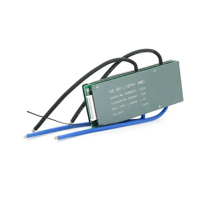 BMS контроллер Leiba LiFePo4 48V 16S 120A (LBZ16R16B-1TE120A) зображення 3