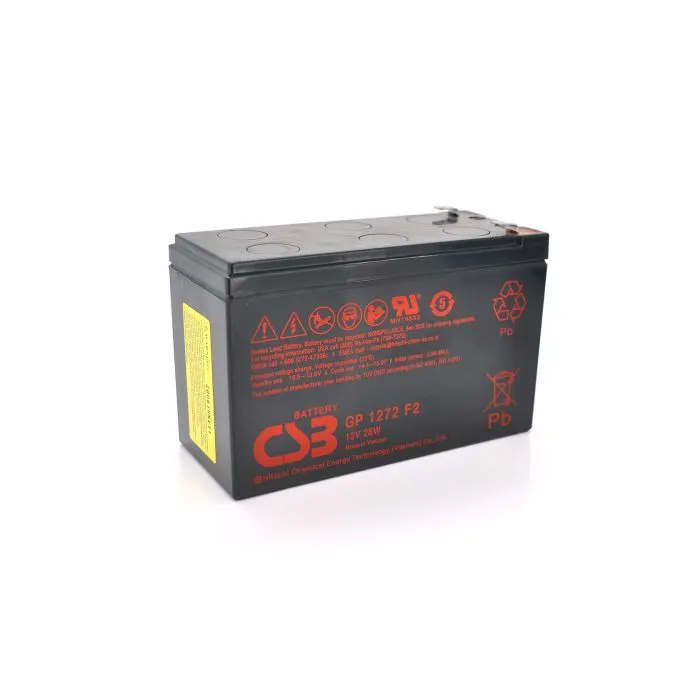 Батарея к ИБП CSB GP1272F2-28W 12V 7,2Ah (28W) (GP1272F2-28W)
