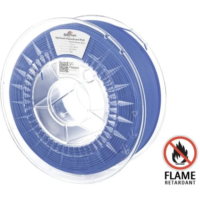 Пластик для 3D-принтера Spectrum PLA FlameGuard 1.75mm 1kg Blue, Performance (81453)