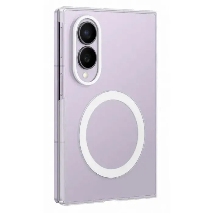 Чехол для мобильного телефона Samsung Galaxy Fold 8 Clear Magnet Transparent (EF-CF971CTEGUA) изображение 3