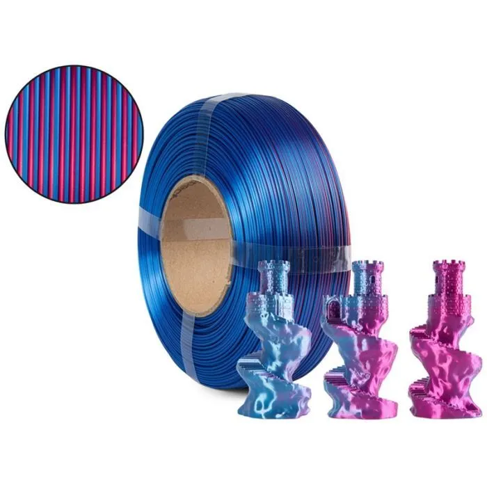 Пластик для 3D-принтера Spectrum PLA Magic Silk ReFill 1.75mm 1kg Aurora Bloom (81428) изображение 3
