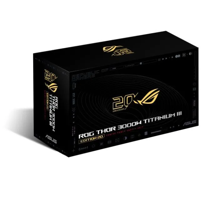Блок живлення ASUS 3000W ROG Thor Titanium III Edition 20 (90YE00VA-B0NA00) зображення 8