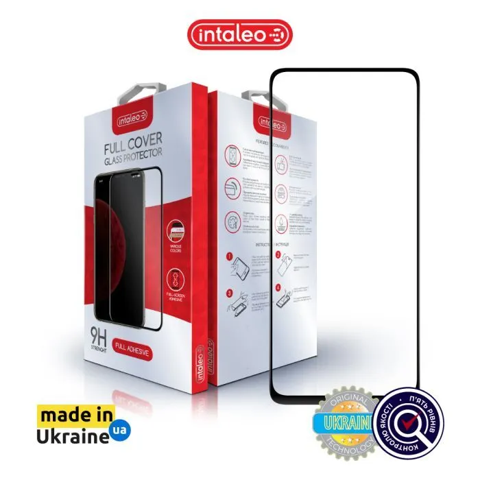 Скло захисне Intaleo Full Glue Xiaomi Redmi Note 11T Black (1283126518904) зображення 2