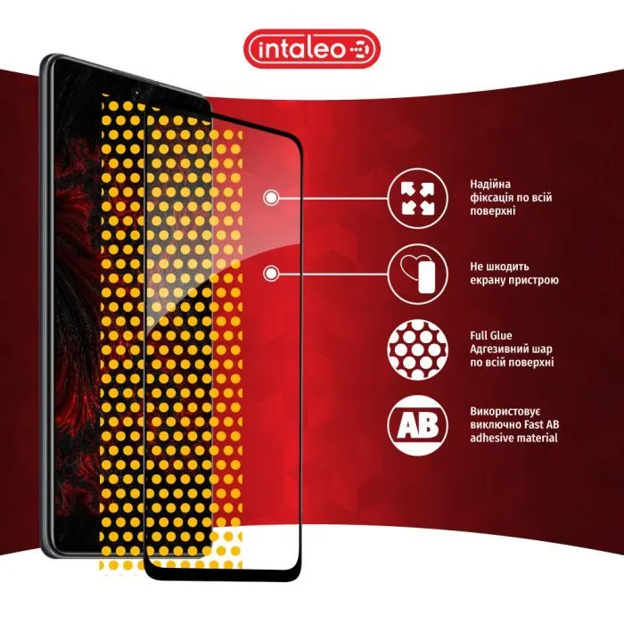 Скло захисне Intaleo Full Glue Xiaomi Redmi Note 11T Black (1283126518904) зображення 7