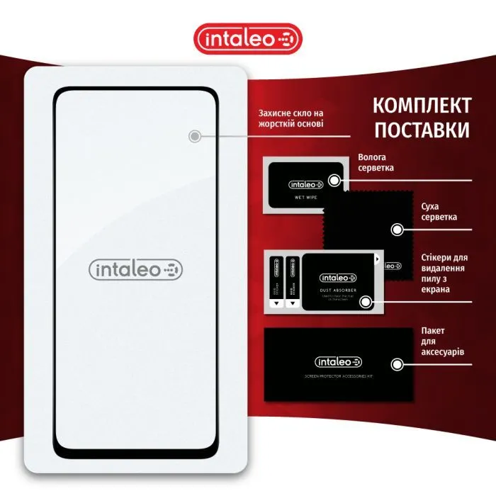 Скло захисне Intaleo Full Glue Xiaomi Redmi Note 11T Black (1283126518904) зображення 8