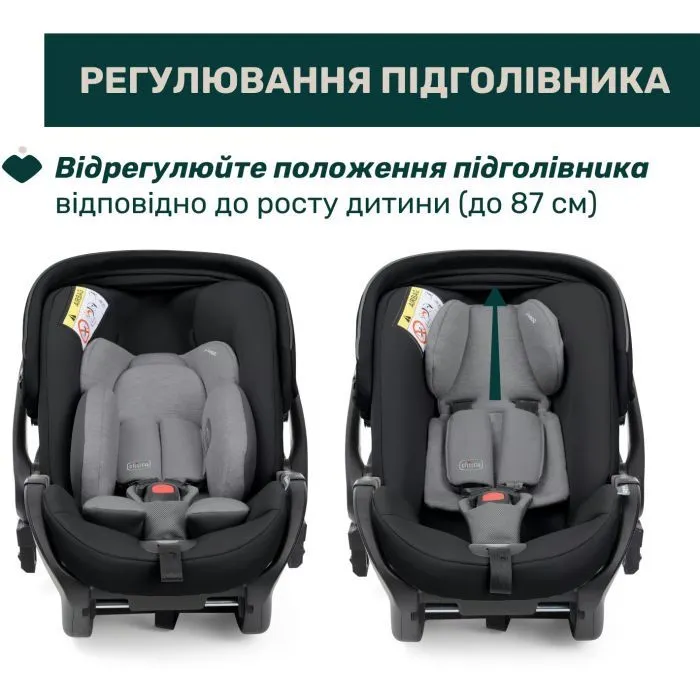 Автокрісло Chicco First-Seat Recline i-Size, група 0+ (8058664191444) (87100.52) зображення 3