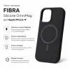 Чохол до мобільного телефона BeCover FIBRA Silicone OmniMag Apple iPhone 17 Black (716195) зображення 3