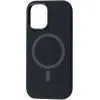Чохол до мобільного телефона BeCover FIBRA Silicone OmniMag Apple iPhone 17 Black (716195)