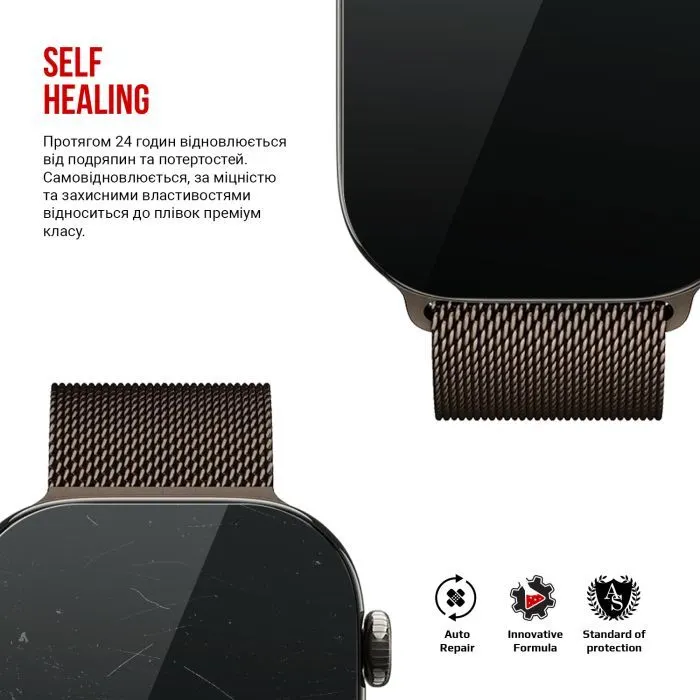 Плівка захисна Armorstandart hydrogel Apple Watch 12 46mm 6 pcs (ARM94005) зображення 3