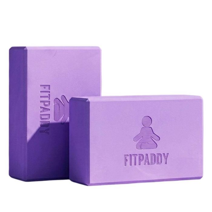 Блок для йоги Fitpaddy 2шт Рожеві (BLOCK01PK)