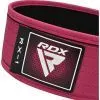 Атлетичний пояс RDX RX1 Weight Lifting Belt Pink S (WBS-RX1P-S) зображення 3