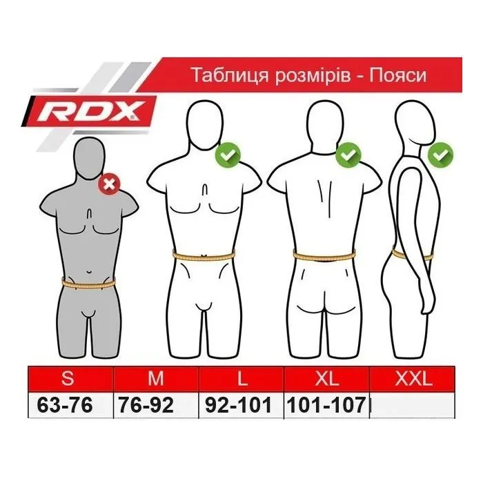 Атлетичний пояс RDX RX1 Weight Lifting Belt Pink S (WBS-RX1P-S) зображення 9