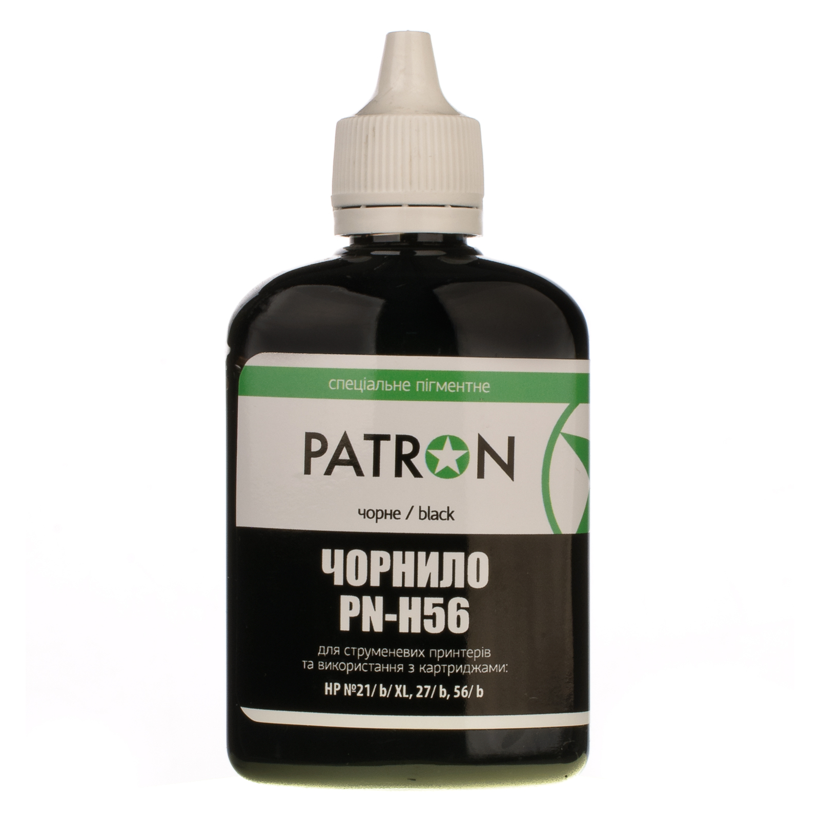 Чорнило Patron HP №56 C6656 BLACK pigment 90 г (I-PN-H56-090-B-P) зображення 2
