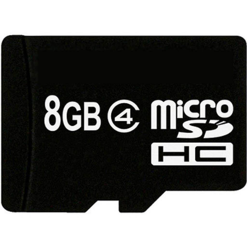 Карта пам'яті eXceleram 8Gb microSDHC class 4 (MSD0804)