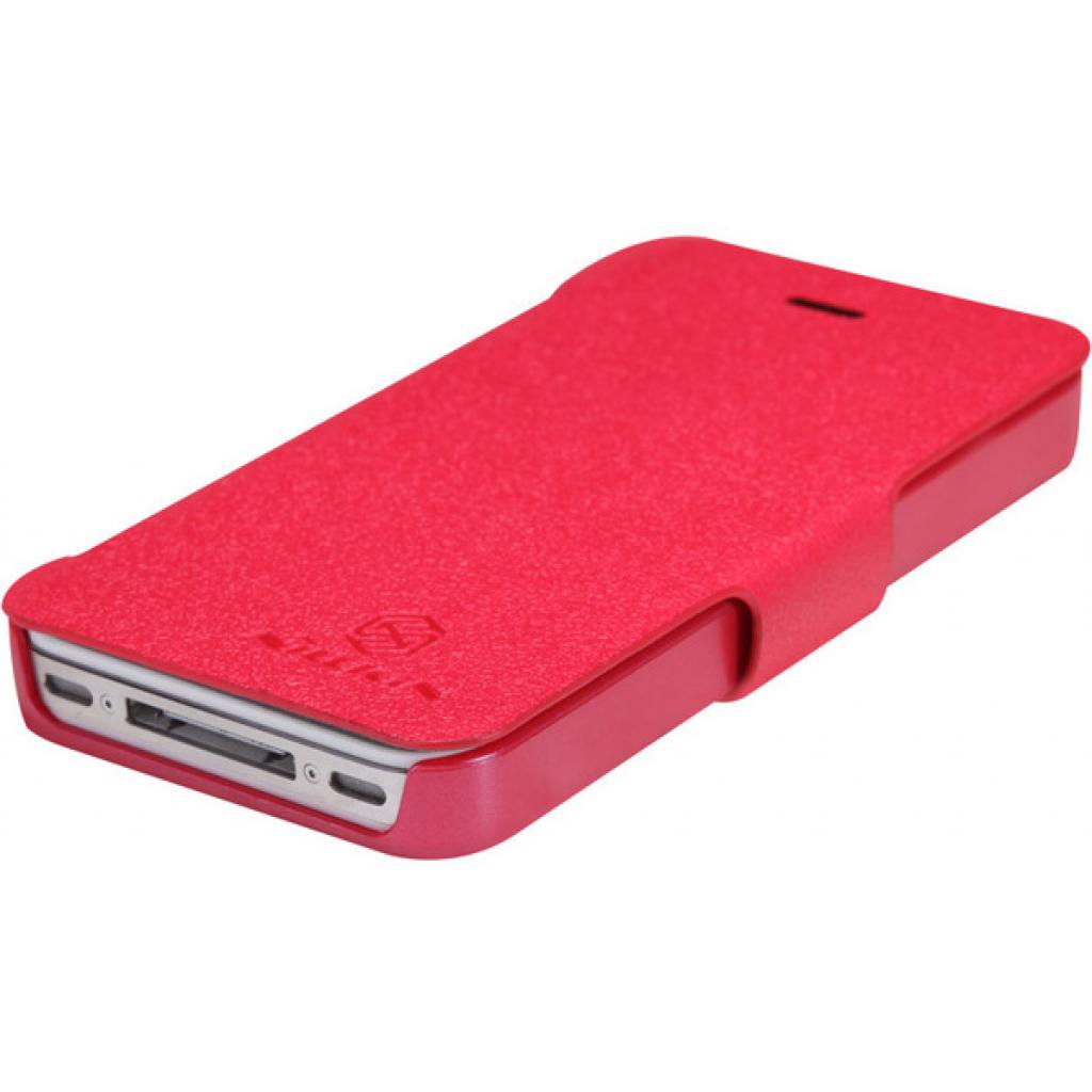 Чохол до мобільного телефона Nillkin для iPhone 4S /Fresh/ Leather/Red (6065677) зображення 3