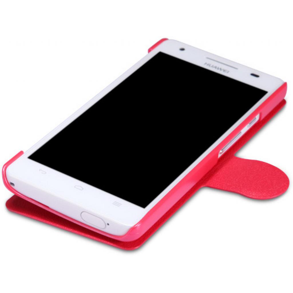 Чохол до мобільного телефона Nillkin для Huawei Honor III/Fresh/ Leather/Red (6103986) зображення 2