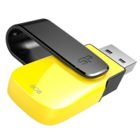 USB флеш накопичувач Silicon Power 8Gb Ultima U31 Yellow USB 2.0 (SP008GBUF2U31V1Y) зображення 3