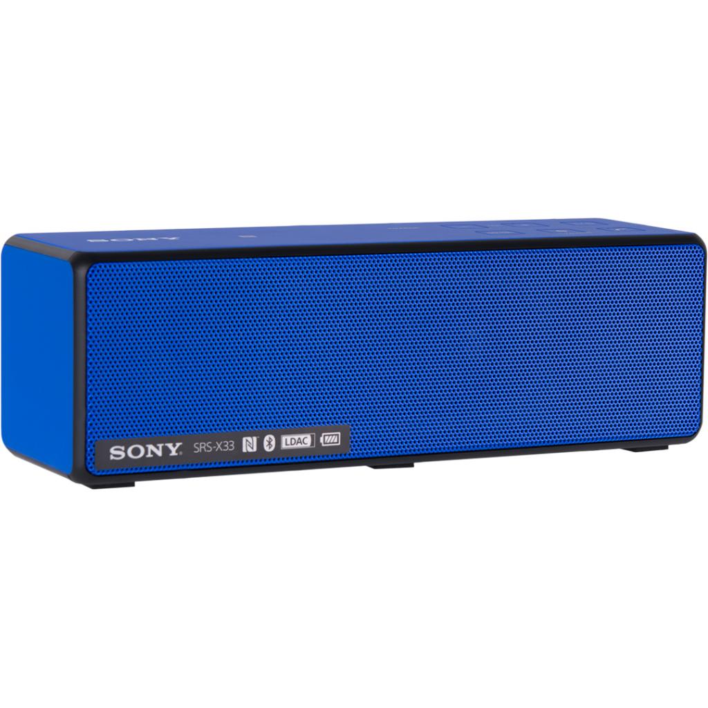 Акустическая система Sony SRS-X33 Blue (SRSX33L.RU4)