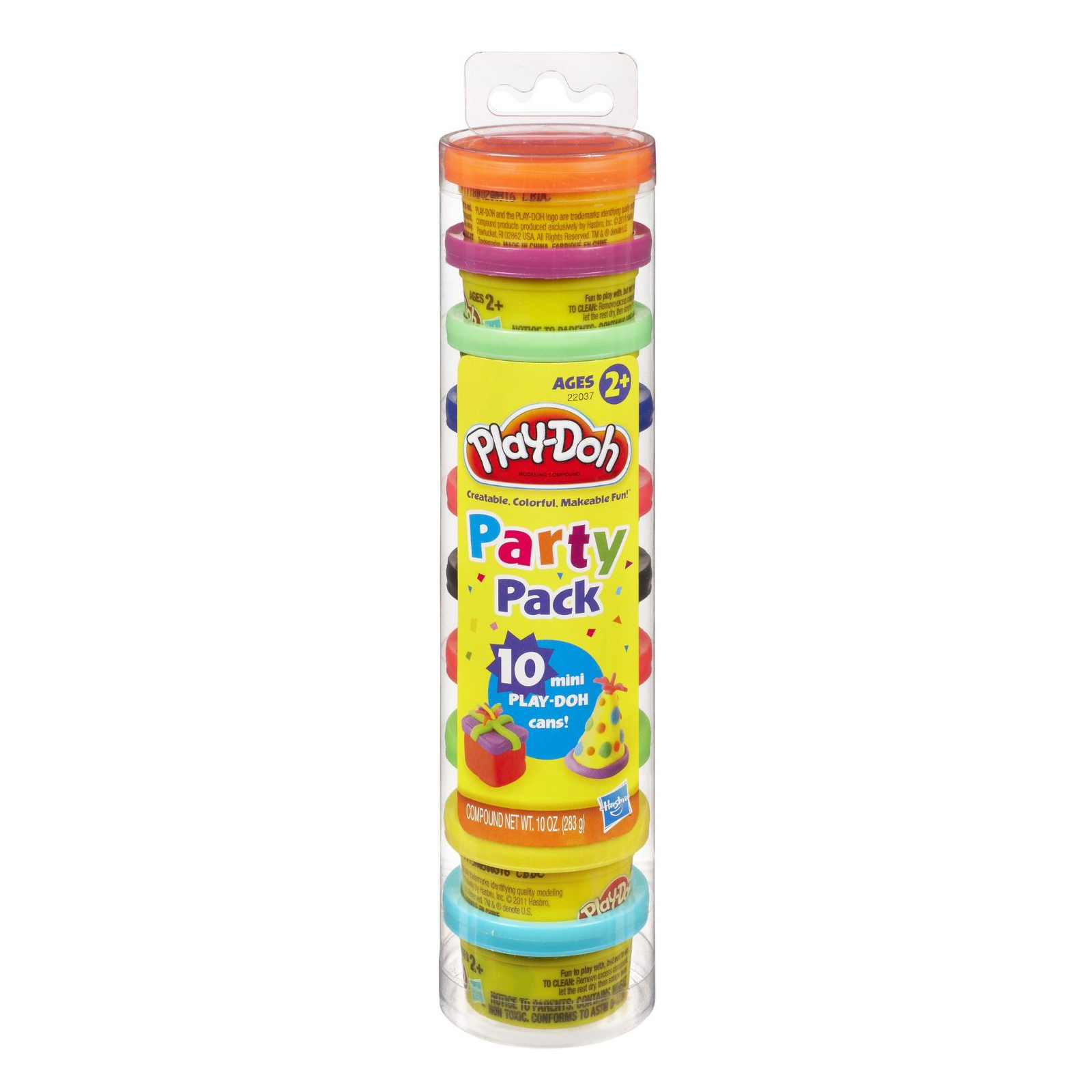 Набір для творчості Hasbro Play-Doh Пластилин 10 баночек (22037)