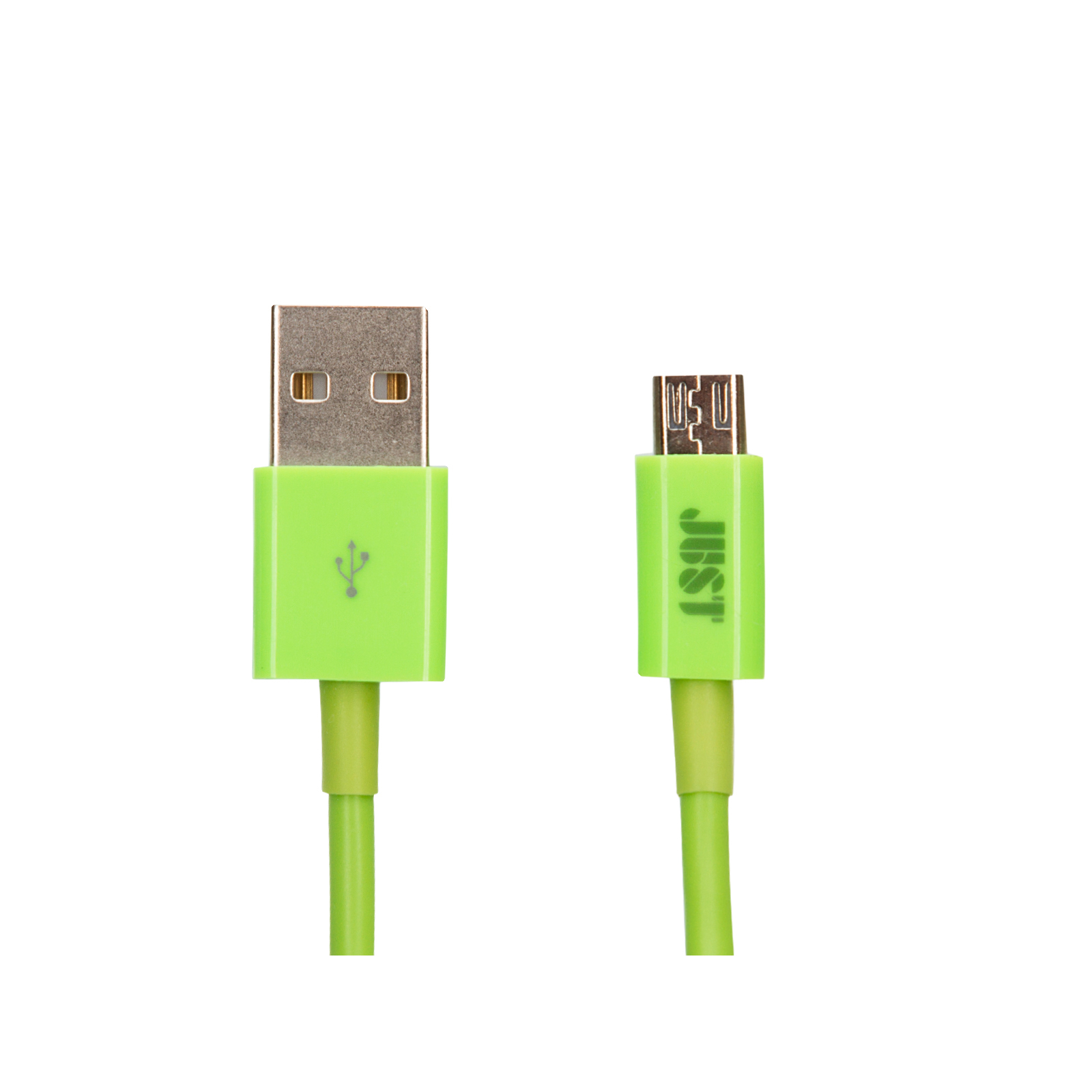 Дата кабель USB 2.0 AM to Micro 5P 1.0m Simple Green Just (MCR-SMP10-GRN)
