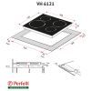 Варочна поверхня Perfelli VH 6121 BL зображення 8