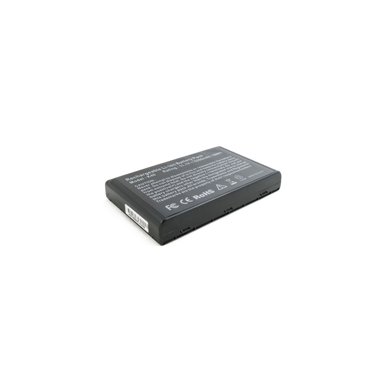 Аккумулятор для ноутбука Asus K40 (A32-F82) 5200 mAh Extradigital (BNA3927) изображение 4