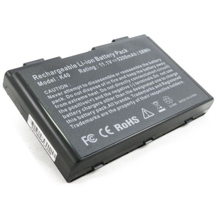 Аккумулятор для ноутбука Asus K40 (A32-F82) 5200 mAh Extradigital (BNA3927) изображение 6