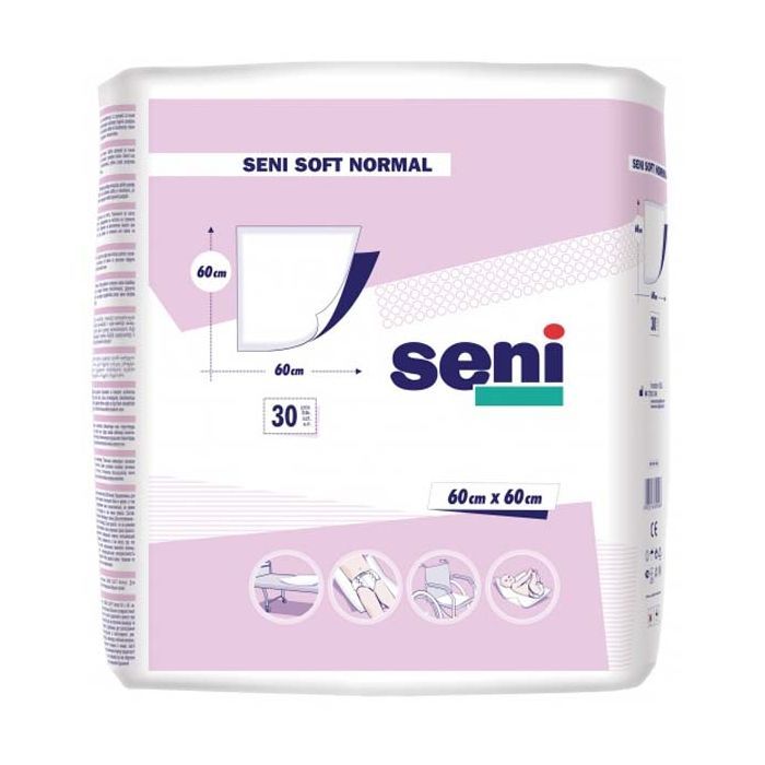 Пелюшки для малюків Seni Soft Normal 60x60 см 30 шт (5900516692568)