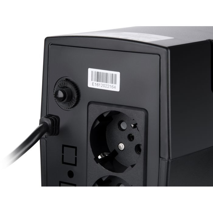 Пристрій безперебійного живлення Vinga LED 1200VA plastic case (VPE-1200P) зображення 5