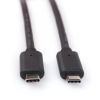 Дата кабель USB-C to USB-C 1.0m 5A USB 3.1 Vinga (USBCMCM01-1.0) зображення 4