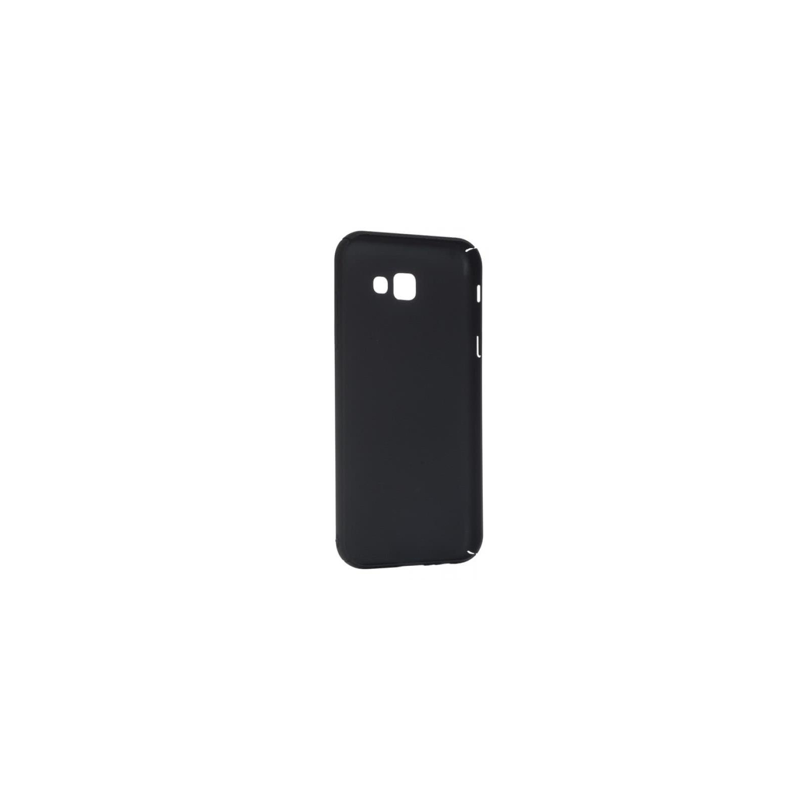 Чохол до мобільного телефона Digi для SAMSUNG A7 (2017)/A720 - Soft touch PC (Black) (6330589) зображення 2