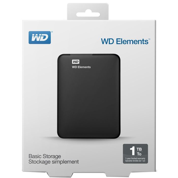 Внешний жесткий диск 2.5" 1TB WD (WDBUZG0010BBK-WESN) изображение 6