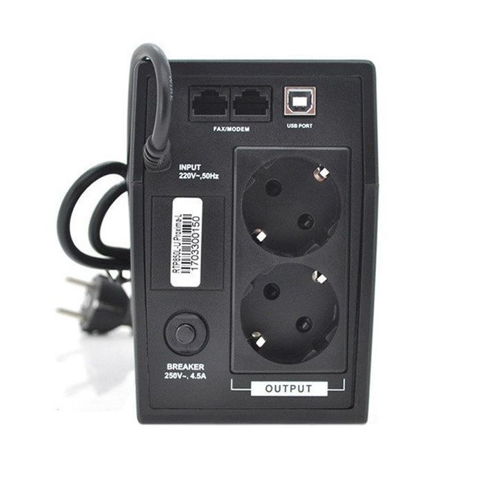 Источник бесперебойного питания Ritar RTP650L-U (390W) Proxima-L (RTP650L-U) изображение 3
