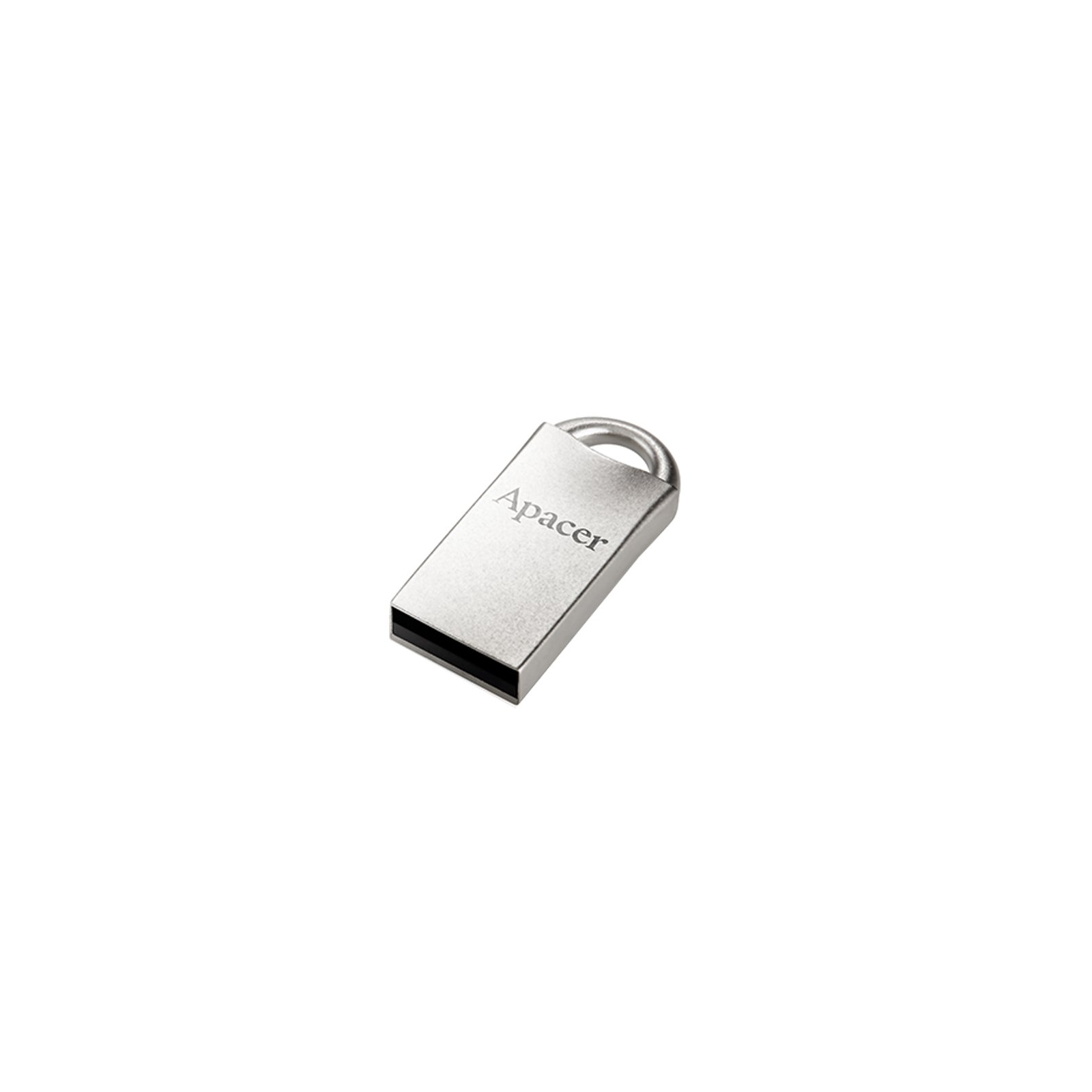 USB флеш накопичувач Apacer 16GB AH117 Silver USB 2.0 (AP16GAH117S-1) зображення 3