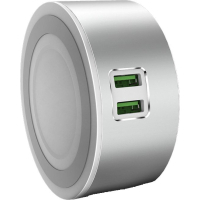 Настільна лампа ColorWay LED light with 2*USB 2.4A Super Charge (CW-CHL22A) зображення 2
