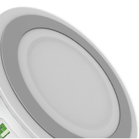 Настільна лампа ColorWay LED light with 2*USB 2.4A Super Charge (CW-CHL22A) зображення 3