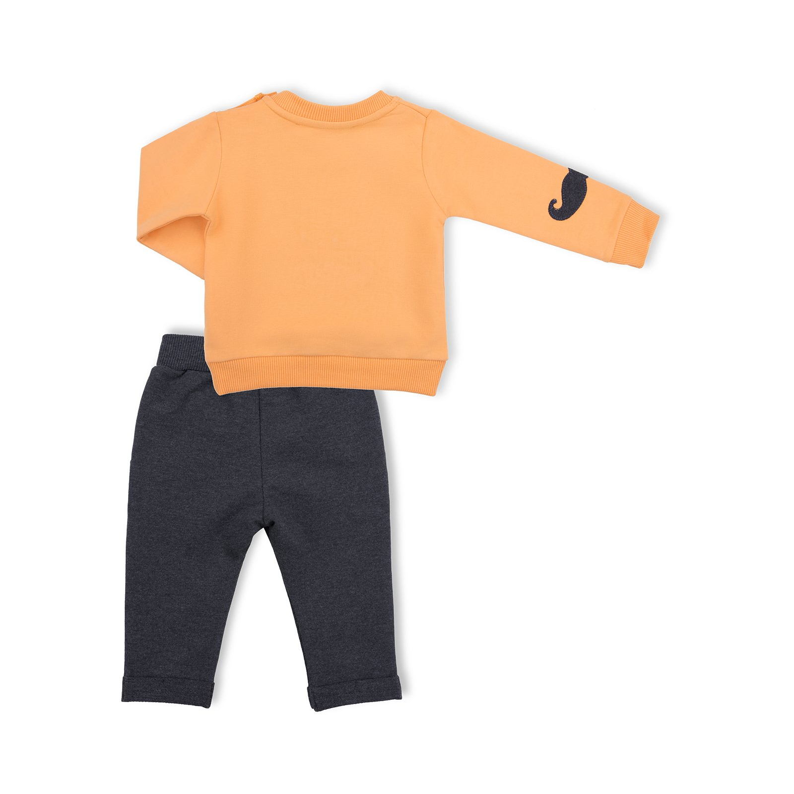 Набор детской одежды Breeze с аппликацией усов (10434-74B-yellow) изображение 4
