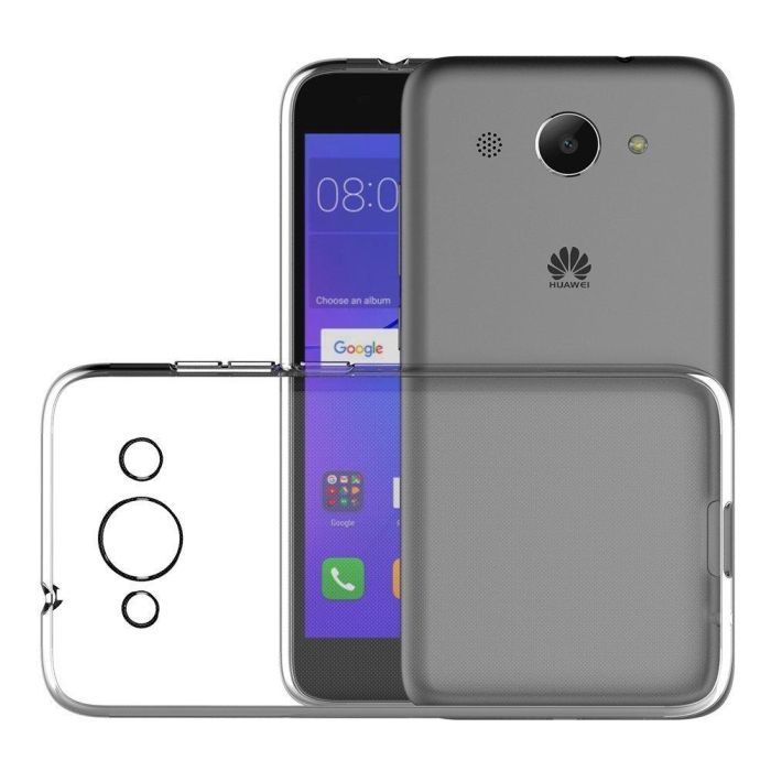 Чехол для мобильного телефона для Huawei Y3 2017 Clear tpu (Transperent) Laudtec (LC-HY32017T) изображение 3