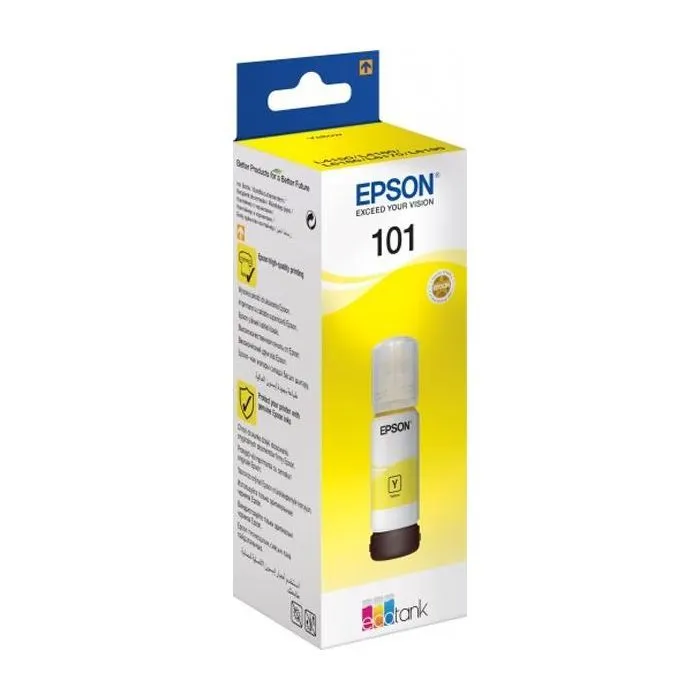 Контейнер з чорнилом Epson 101Yellow L4150/4160/6160 (C13T03V44A) зображення 2