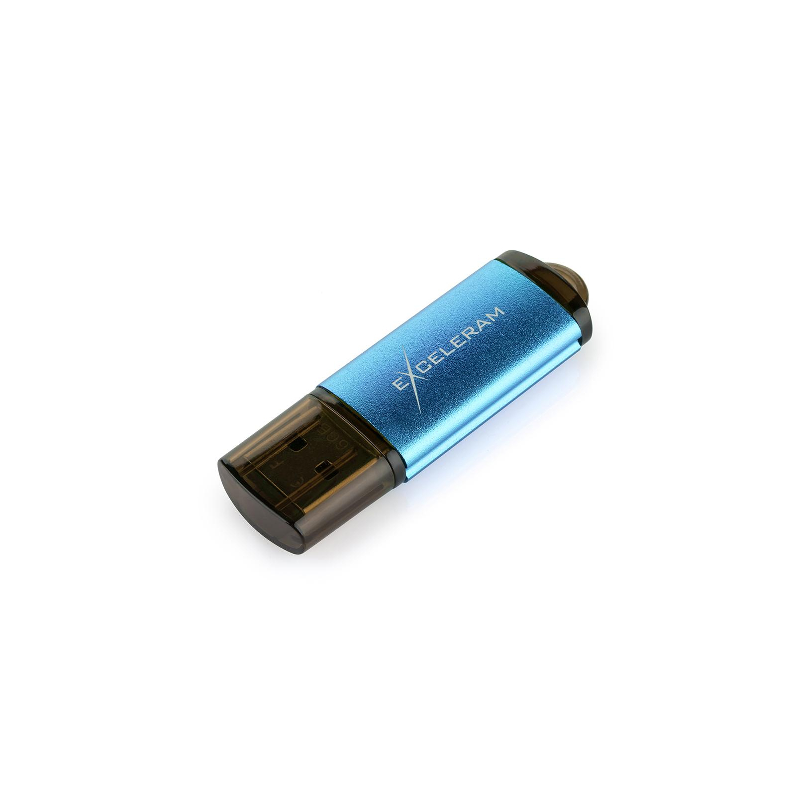USB флеш накопичувач eXceleram 8GB A3 Series Blue USB 2.0 (EXA3U2BL08) зображення 3