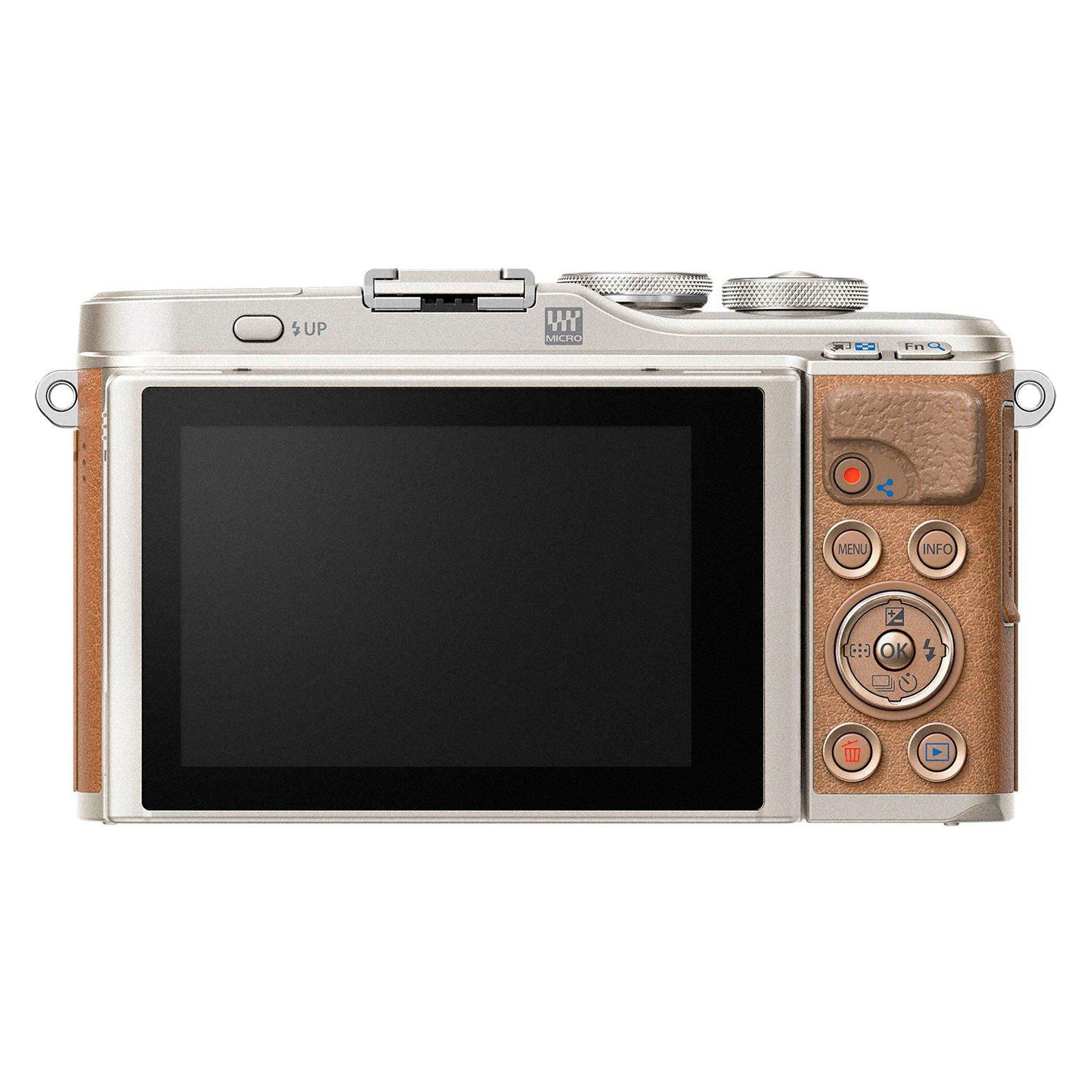 Цифровий фотоапарат Olympus E-PL9 14-42 mm Pancake Zoom Kit brown/silver (V205092NE000) зображення 3