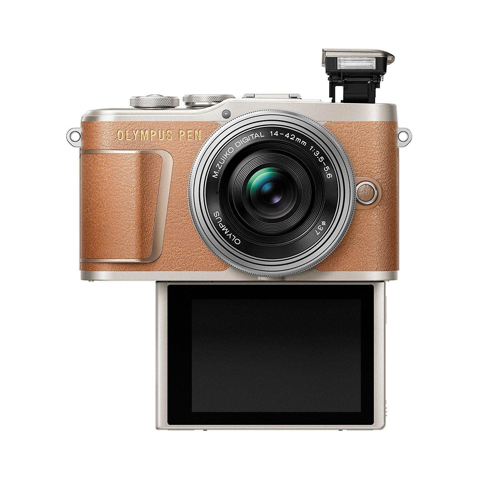 Цифровой фотоаппарат Olympus E-PL9 14-42 mm Pancake Zoom Kit brown/silver (V205092NE000) изображение 6