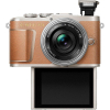Цифровий фотоапарат Olympus E-PL9 14-42 mm Pancake Zoom Kit brown/silver (V205092NE000) зображення 6