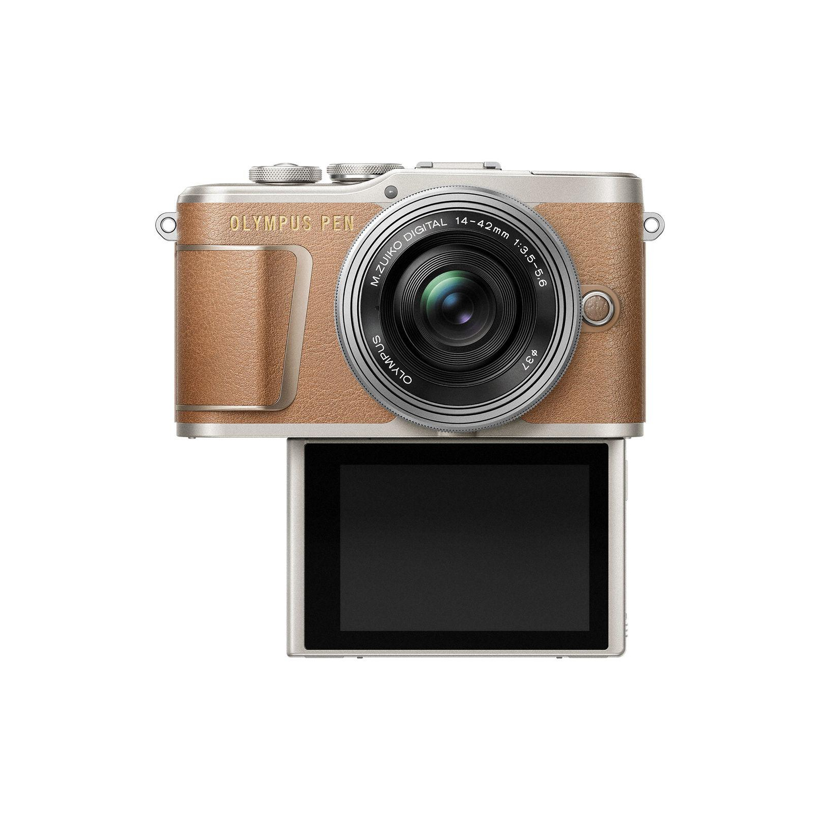 Цифровий фотоапарат Olympus E-PL9 14-42 mm Pancake Zoom Kit brown/silver (V205092NE000) зображення 7