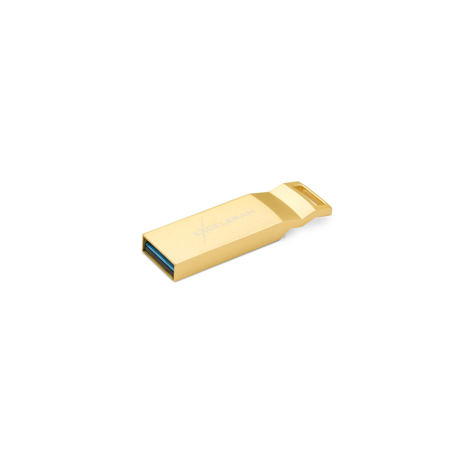 USB флеш накопитель eXceleram 64GB U2 Series Gold USB 3.1 Gen 1 (EXP2U3U2G64) изображение 2