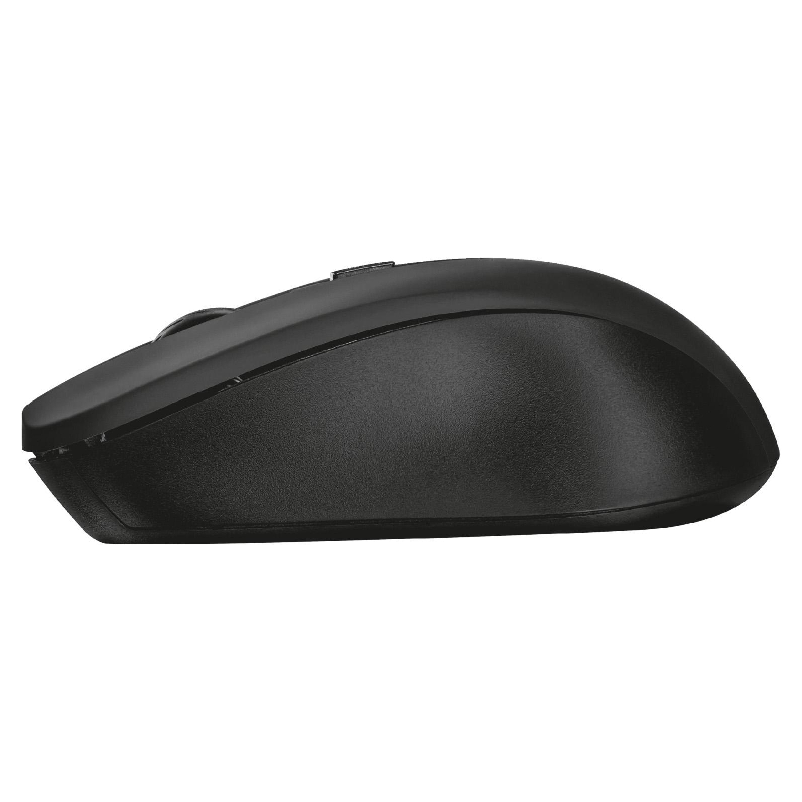 Мышка Trust Mydo Silent wireless mouse black (21869) изображение 3